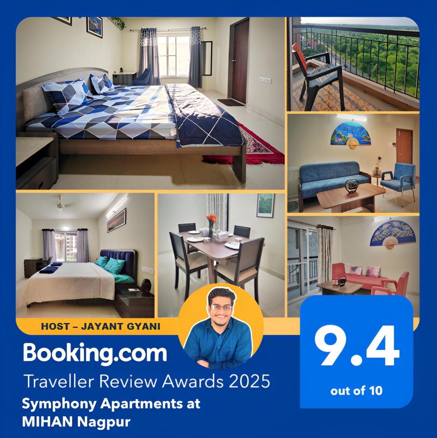 Symphony Apartments At Mihan 那格浦尔 外观 照片